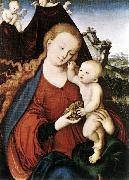 CRANACH, Lucas the Elder Madonna and Child fgd142 France oil painting reproduction